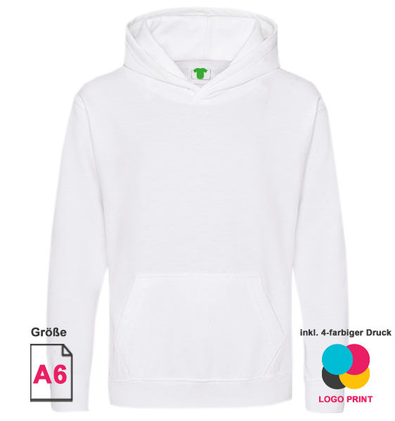 Kinder Hoodie inkl. Druck vorne